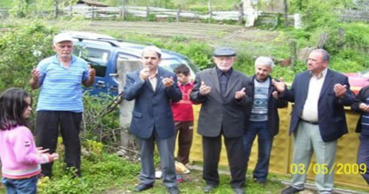 Örencik Köyü`nde Afat Kurbanı Töreni