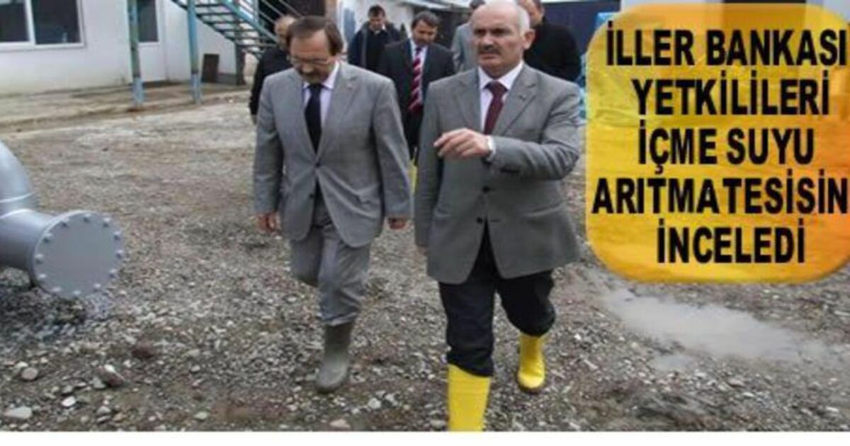 İçme Suyunda Aralıksız Çalışılıyor
