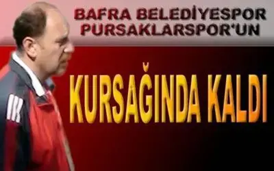 Bafra Belediyespor 2-1 Pursaklarspor