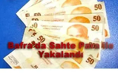 Sahte Para İle Yakalandı