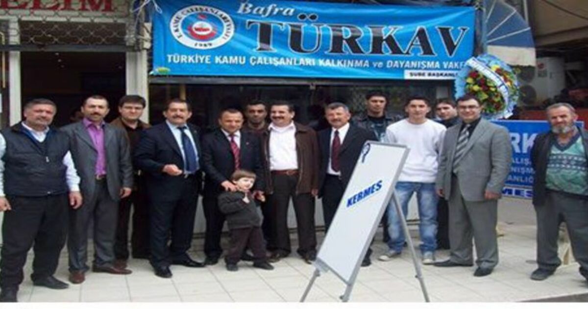 Türkav Bafra Şubesi Kermes Açtı