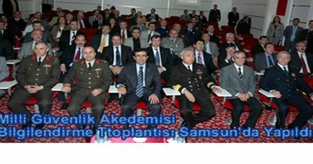 Mga Bilgilendirme Toplantısı Samsun`da Yapıldı