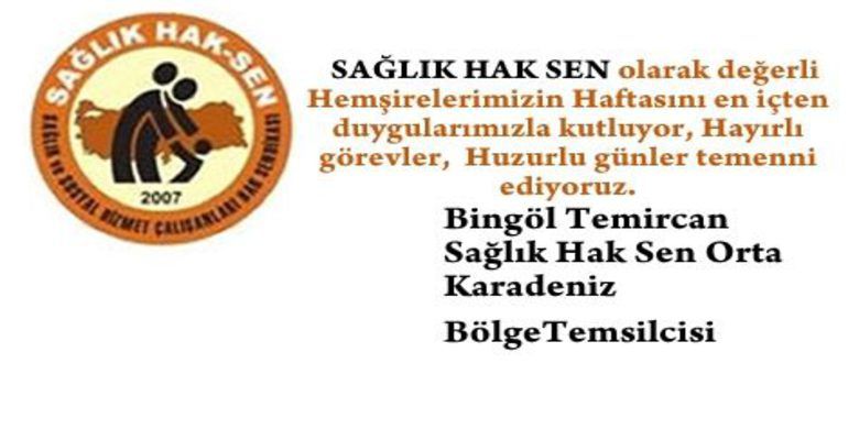 Sağlık Hak-sen Hemşireler Günü Kutlama - Sağlık Hak-Sen Hemşireler Günü Kutlama