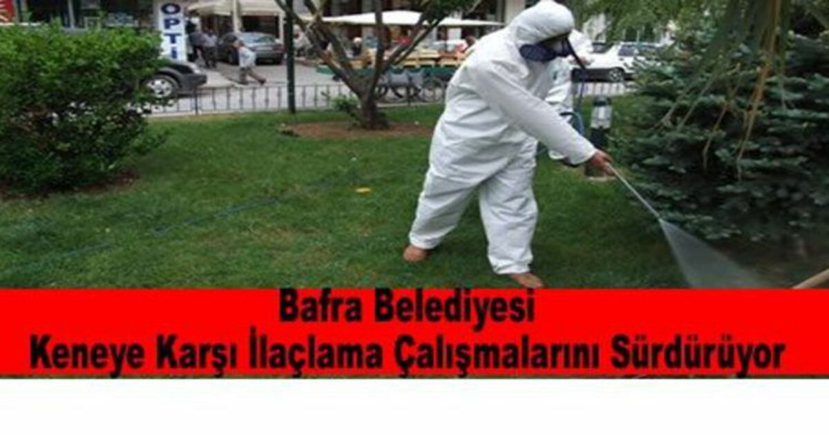 Keneye Karşı İlaçlamalar Sürüyor