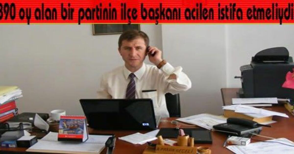 Keçeli: Chp İlçe Başkanlığına Talibim