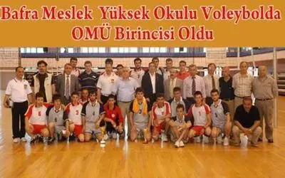 Bafra Meslek Yüksek Okulu Şampiyon