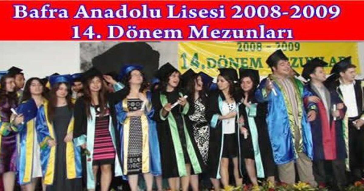 Bafra Anadolu Lisesi 162 Mezun Verdi