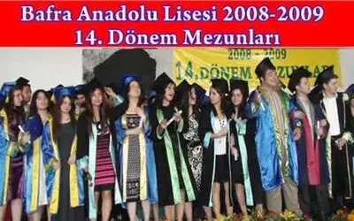 Bafra Anadolu Lisesi 162 Mezun Verdi