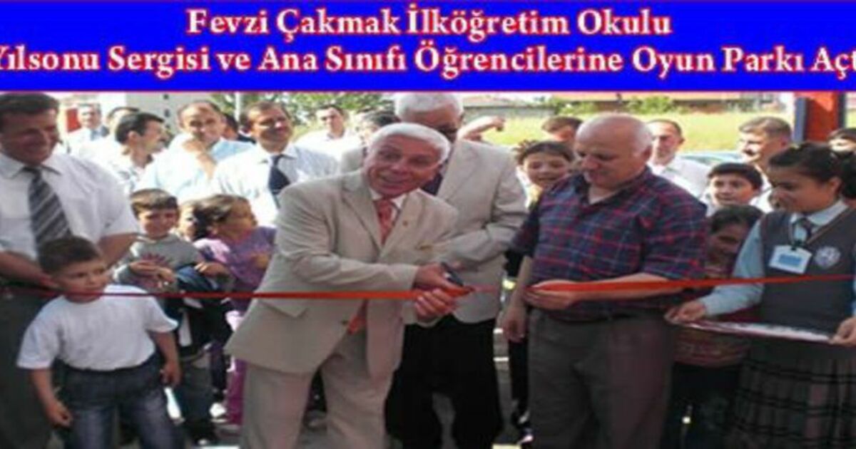 Ana Sınıfı Öğrencilerine Oyun Parkı