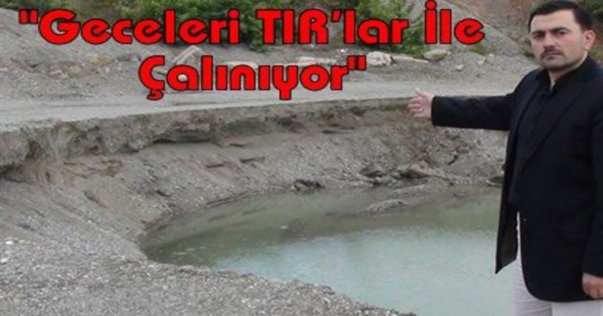 Kum-çakıl Talanına Devam