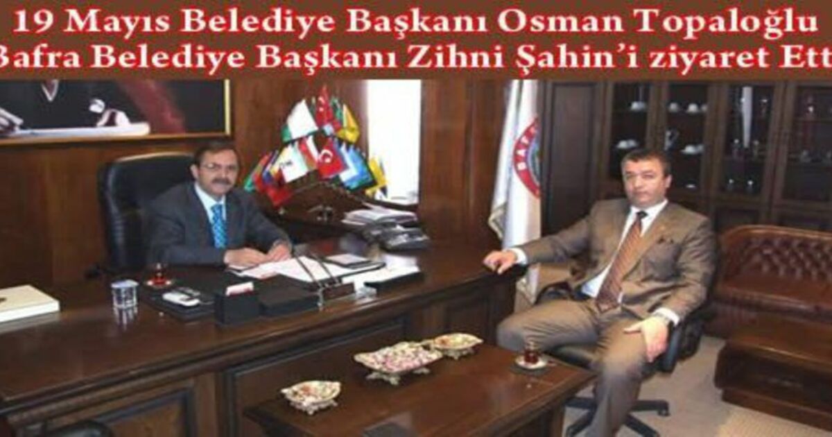 Topaloğlu`ndan Şahin`e Ziyaret