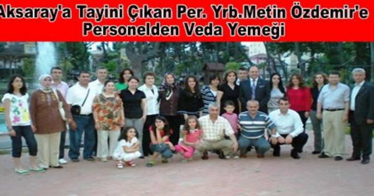 Komutana Veda Yemeği