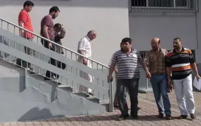 Orman Operasyonu Zanlıları Adliye Sevk Edildi Adliyeye Çıkarılan 4 Kişi Tutuklanarak Cezaevine Konuldu