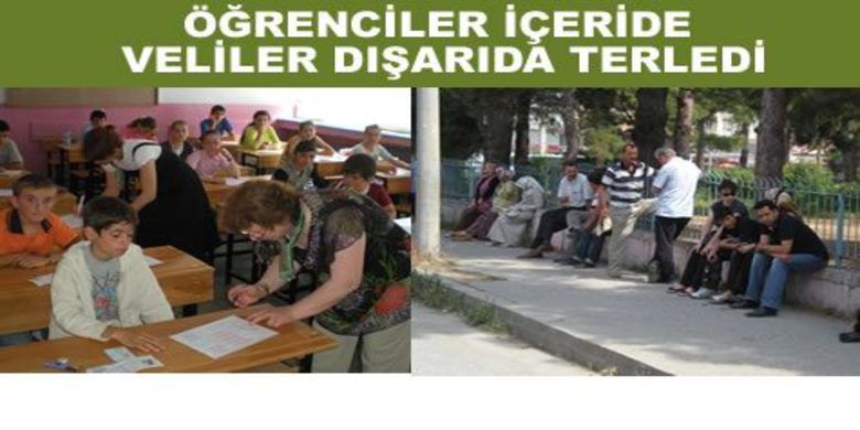 Sbs Stresi Sona Erdi - Bafra`da İlköğretim 6. sınıf öğrencisi 2.100  adayın katıldığı Seviye Belirleme Sınavı yapıldı.