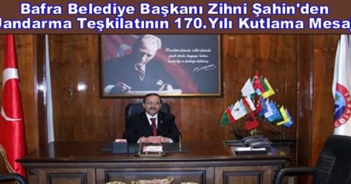 Başkan Şahin`den Kutlama Mesajı