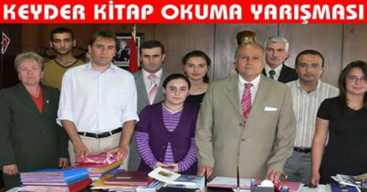 Keyder Kitap Okuma Yarışması Ödüllerini Dağıttı