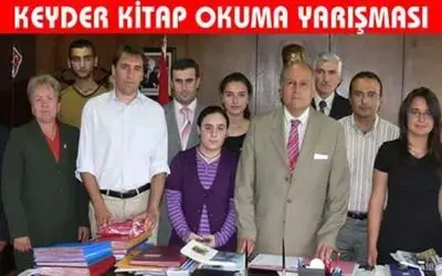Keyder Kitap Okuma Yarışması Ödüllerini Dağıttı