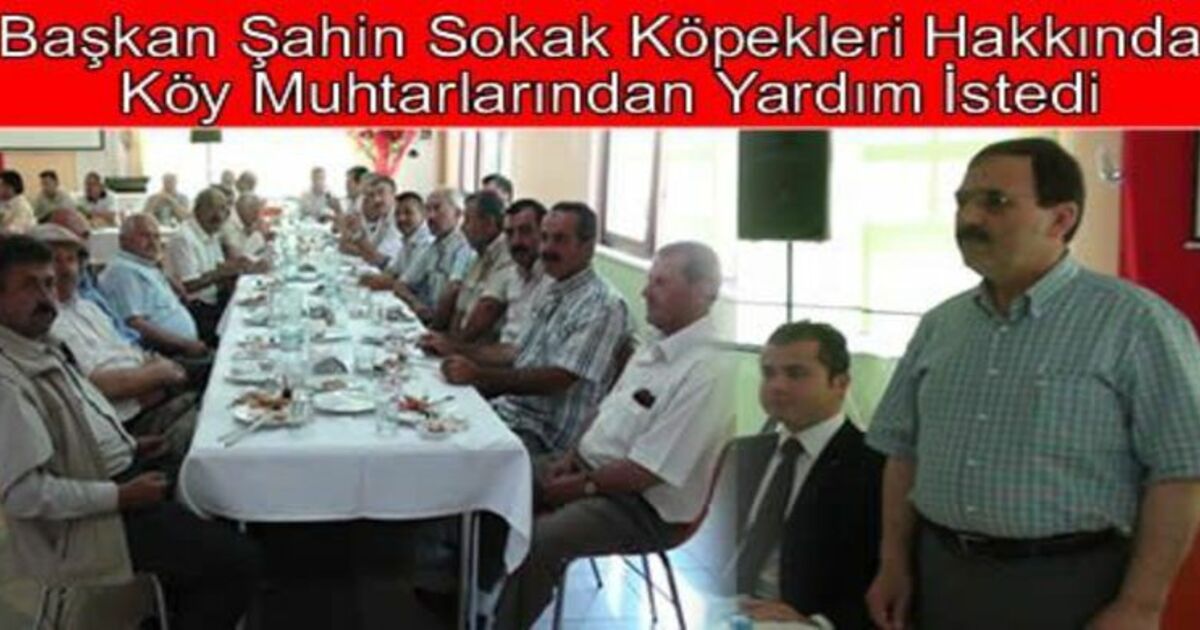 Şahin Muhtarlarla Kahvaltıda Bir Araya Geldi