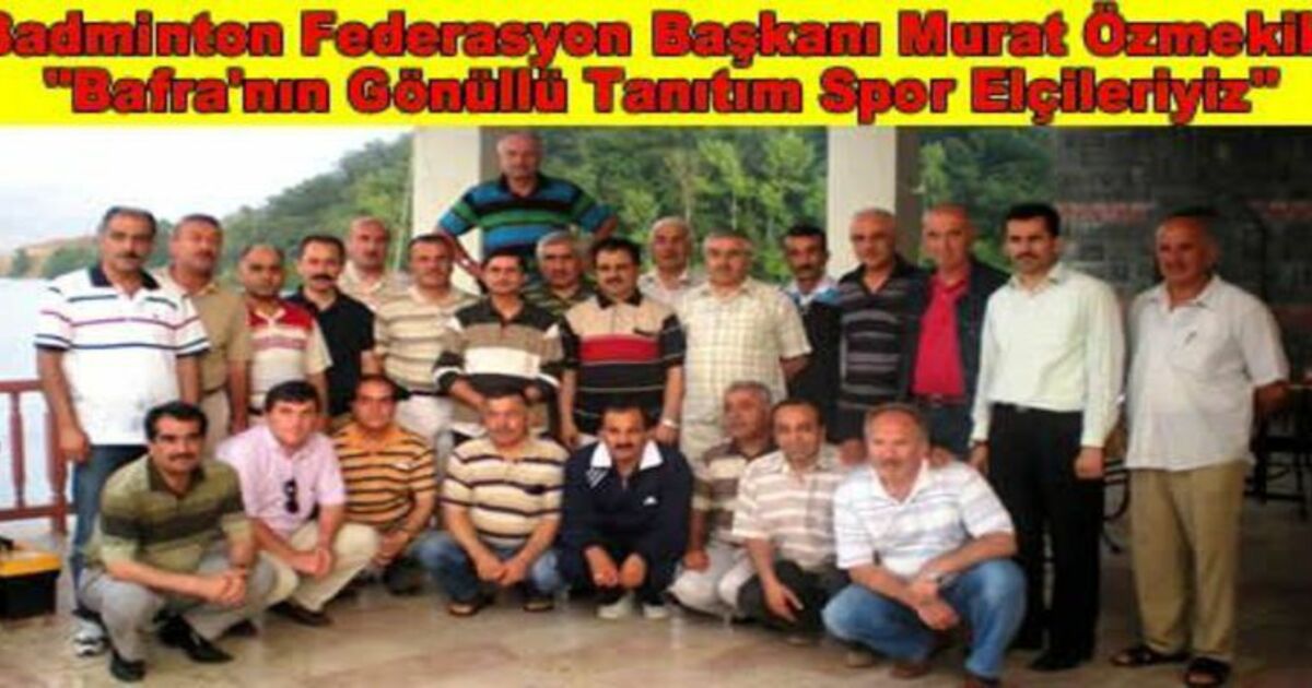 Badminton İçin Bafra`da Toplandı