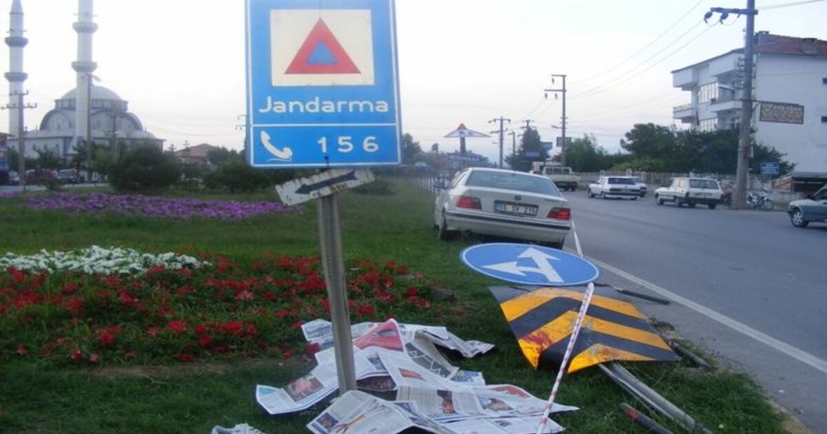 Samsun'da Trafik Kazası: 1 Ölü