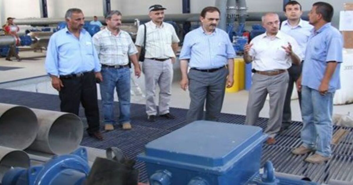 İçme Suyu Tesisleri Çalışmaları Devam Ediyor