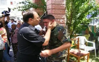 Yarbay Özdemir Bafra'ya Veda Etti