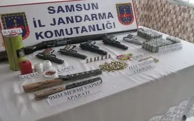 Samsun'da Jandarmadan Silah Operasyonu