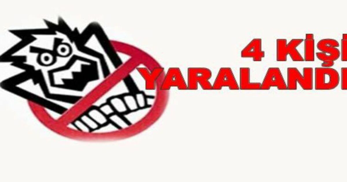 Bafra`da Trafik Kazası 4 Kişi Yaralandı