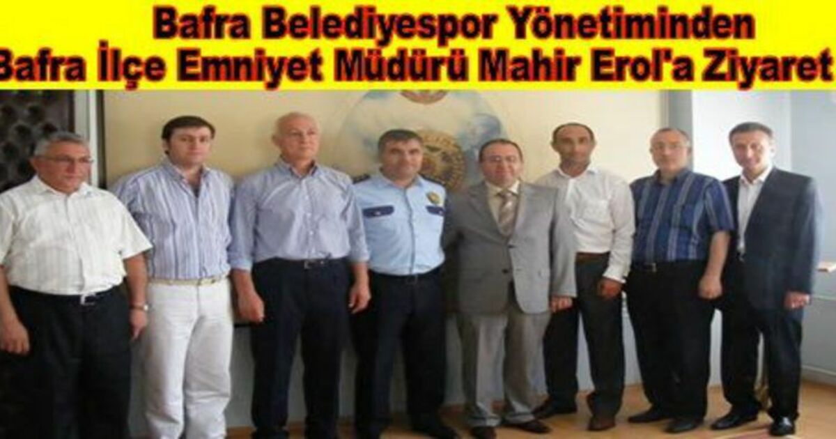 Yeni Yönetimden Emniyet Müdürüne Ziyaret