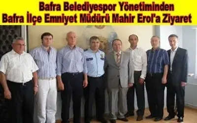 Yeni Yönetimden Emniyet Müdürüne Ziyaret