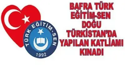 Bafra Türk Eğitim-sen Basın Açıklaması