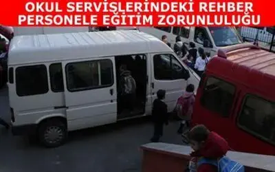 Okul Servislerine Eğitim Zorunluluğu