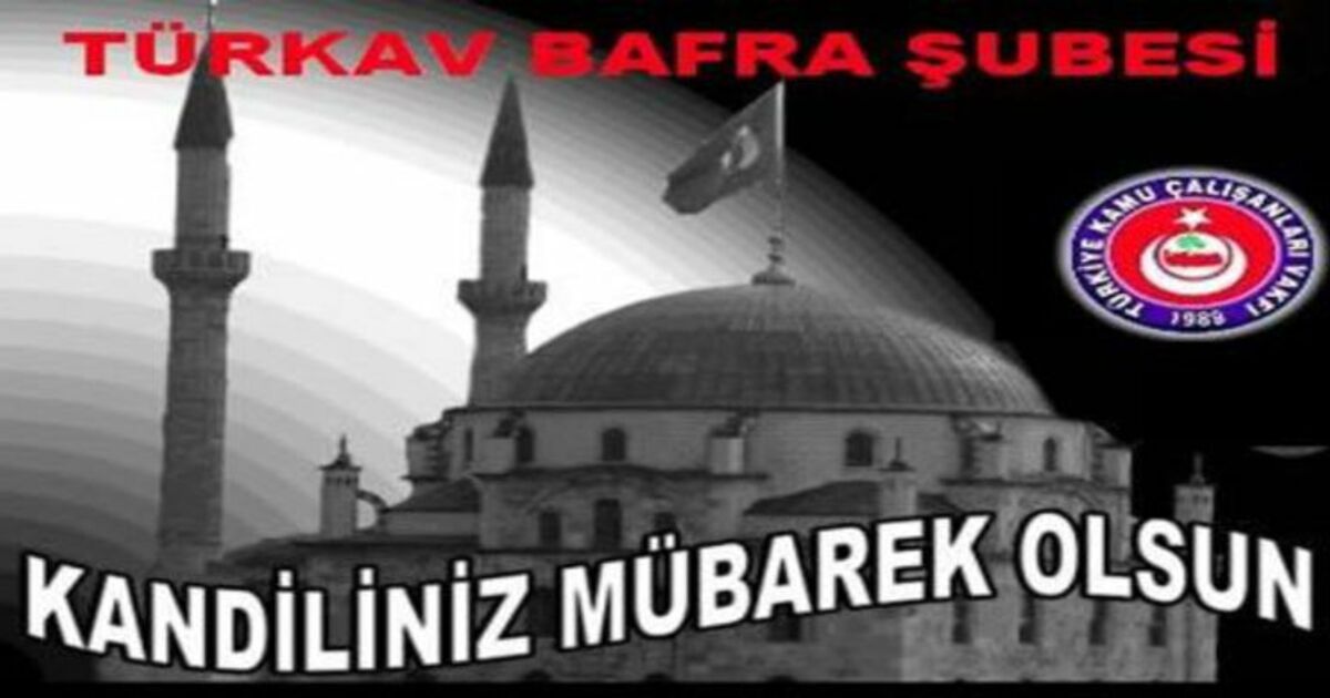 Bafra Türkav`dan Miraç Kandili Kutlaması