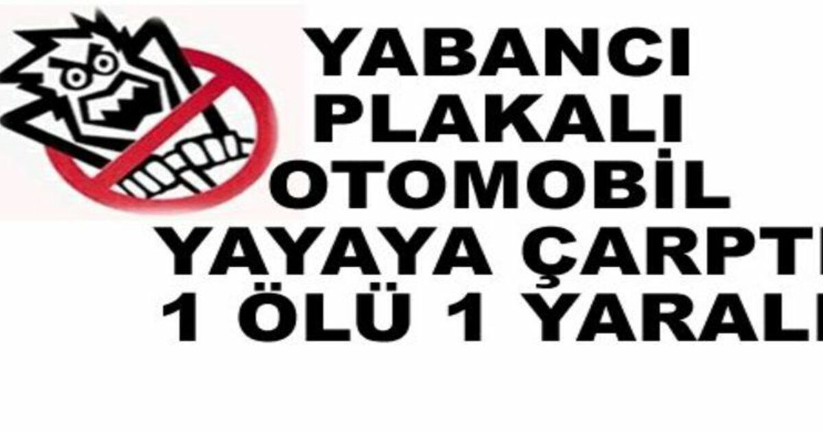 19 Mayıs`ta Trafik Kazası 1 Ölü 1 Yaralı