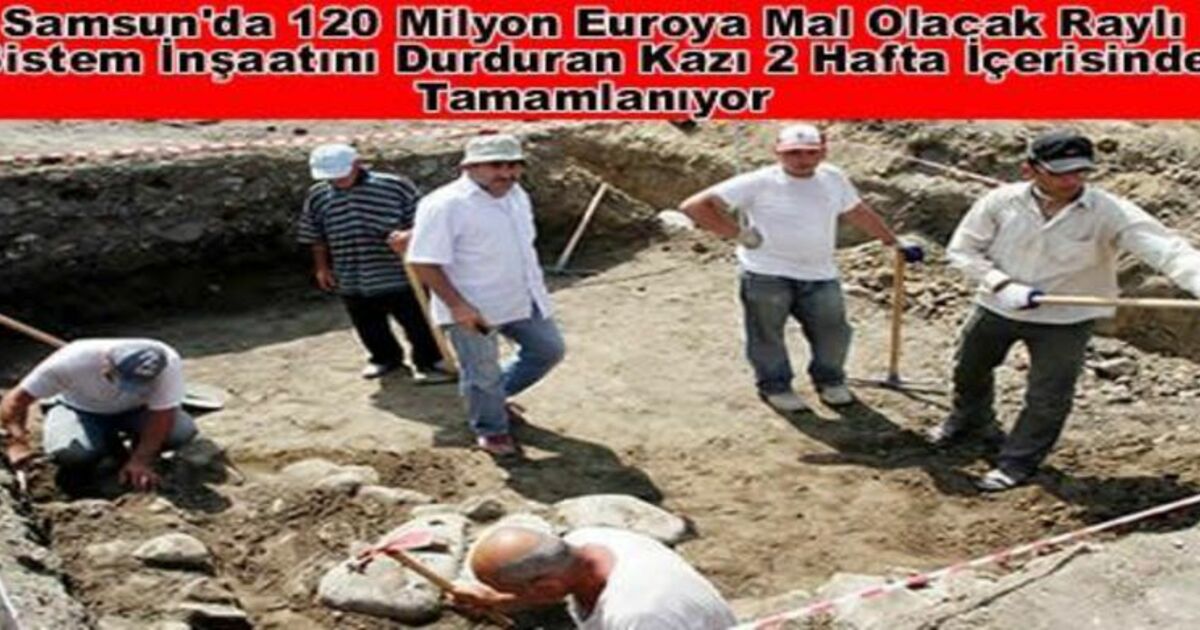 Kazı Tamamlanıyor