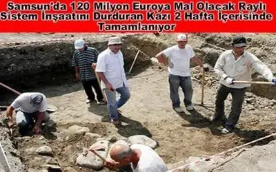 Kazı Tamamlanıyor