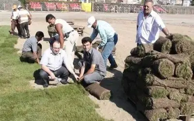 25 Yıl Aradan Sonra Stad Yeniden Çimleniyor