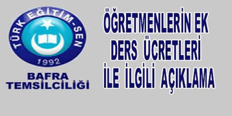 Bafra Türk Eğitim-sen Basın Açıklaması - Türk Eğitim-Sen, hükümetin tasarruf tedbirleri adı altında öğretmenlerin maaş karşılığı girdiği ders saati sayısının 5 saat artırılması hazırlığına karşı tepki göstermeye devam ediyor.