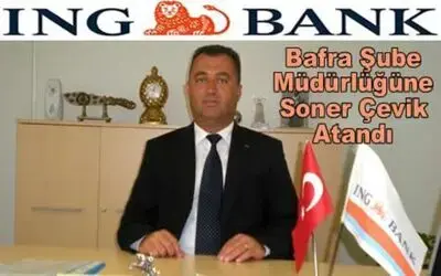 Ing Bank Bafra Şubesine Yeni Müdür