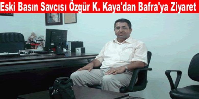 Savcı Özgür Katip Kaya Bafra`yı Ziyaret Etti - Bafra eski basın savcısı Özgür Katip Kaya, büromuzu ziyaret etti.