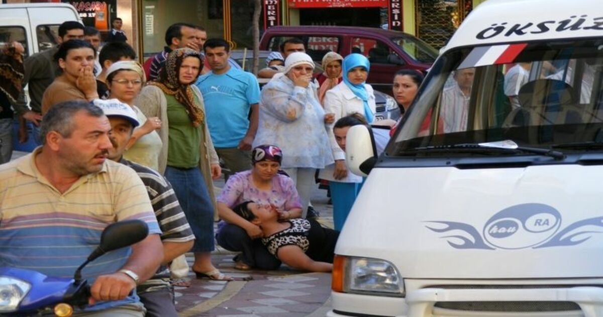 Bafra'da Şoke Eden Kaza
