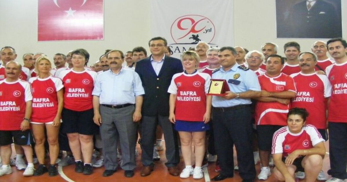 Veteranlar Balkan Badminton Şampiyonası Bafra'da Başladı