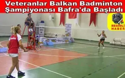 Badminton Şampiyonası Bafra`da Başladı