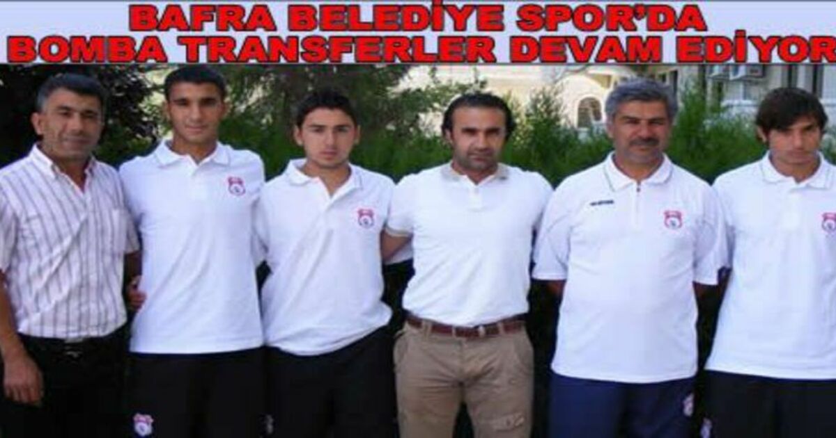 Bafra Belediyespor 3 Futbolcu Transferi Yaptı