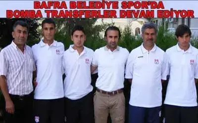Bafra Belediyespor 3 Futbolcu Transferi Yaptı