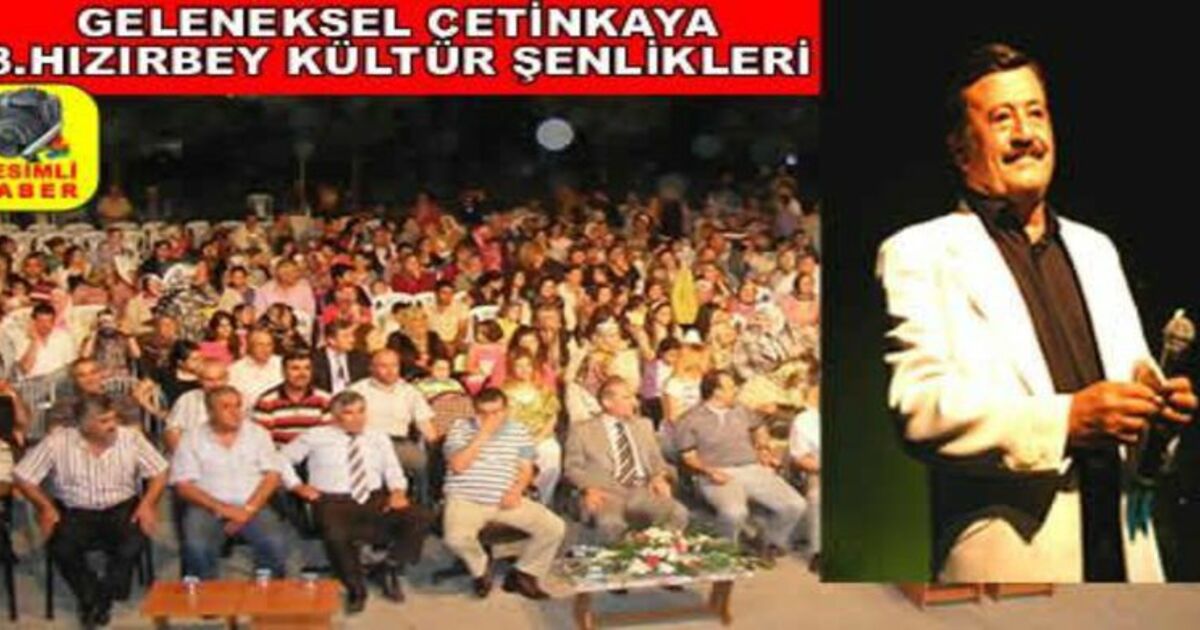 Çetinkaya Belediyesinden Müzik Şöleni
