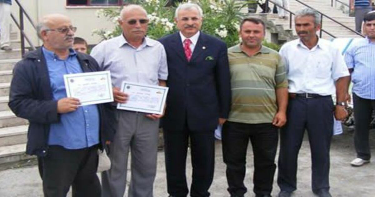 Bafra`da Üreticilere Ekipman Dağıtımı Yapıldı