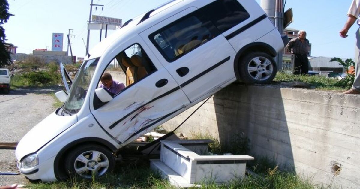 Bafra'da Trafik Kazası: 1 Yaralı