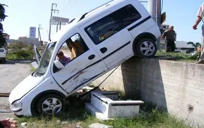 Bafra'da Trafik Kazası: 1 Yaralı
