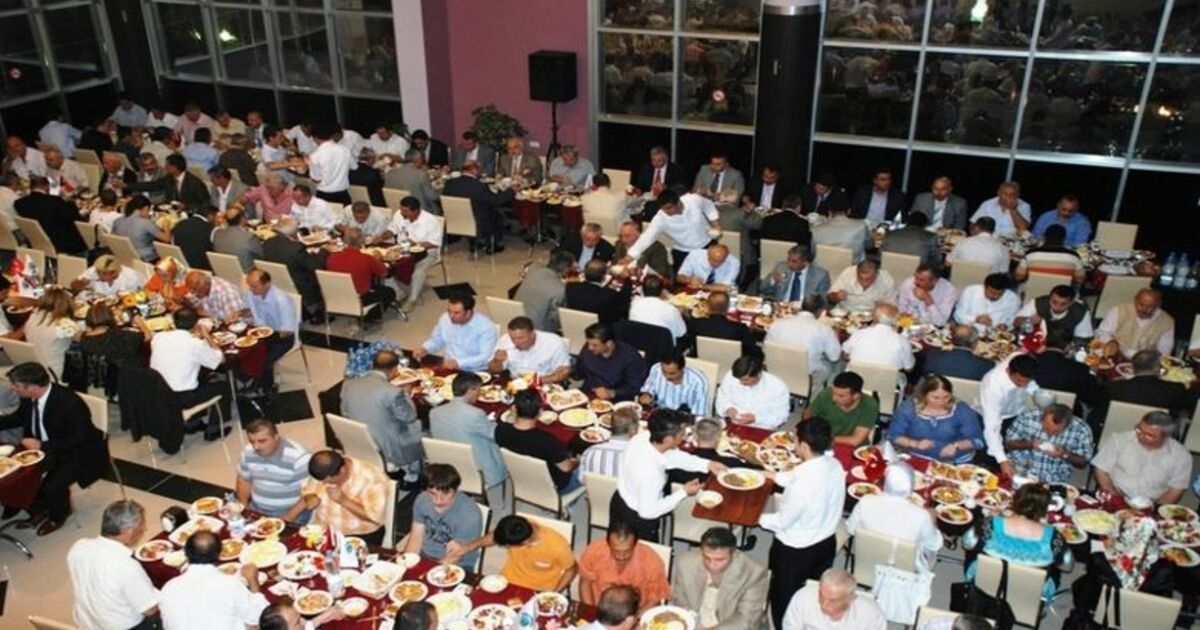 Çarşamba Tso'dan İftar Yemeği